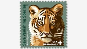 The Save Vanishing Species stamp moves to the fore in November