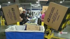 USPS gives behind-the-scenes look at holiday shipping