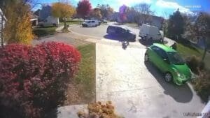 USPS worker pushed to ground trying to intervene in suburban immigration arrest