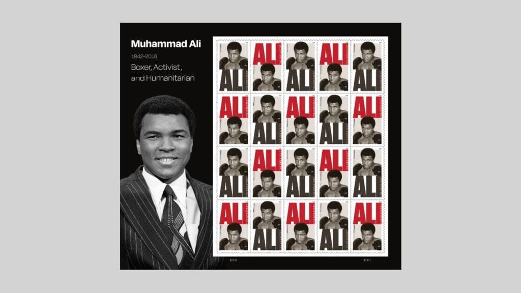 USPS Honors Muhammad Ali With Forever Stamps