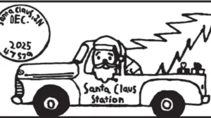Special Santa Claus postmark now available at southern Indiana post office