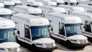 USPS is delivering its new fleet