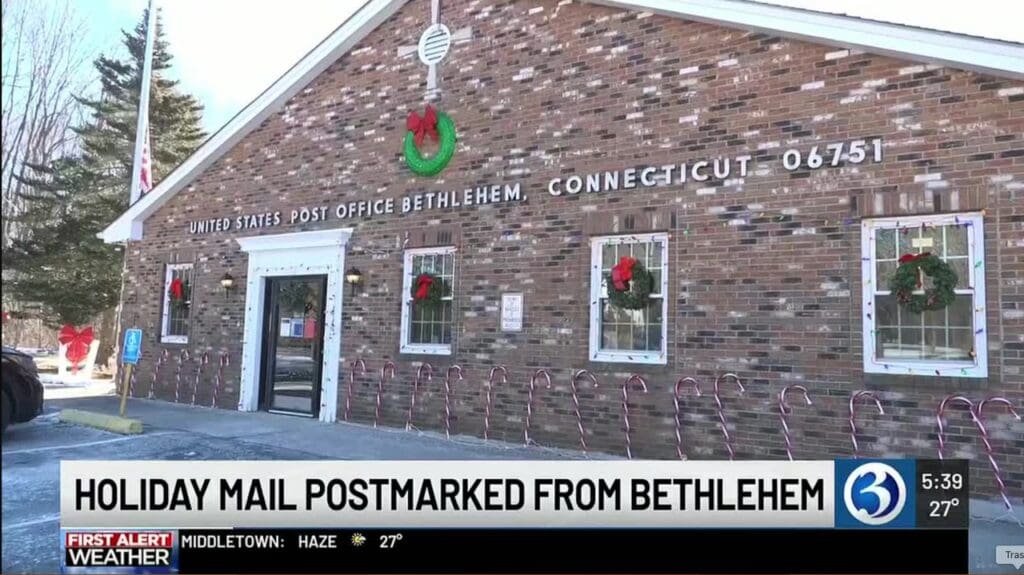 Bethlehem post office draws holiday visitors seeking special Christmas postmark