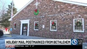 Bethlehem post office draws holiday visitors seeking special Christmas postmark