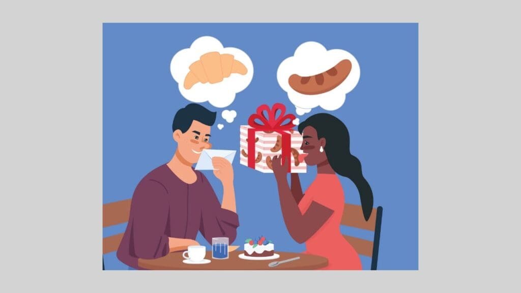 Scratch-and-sniff stamps and lickable parcels