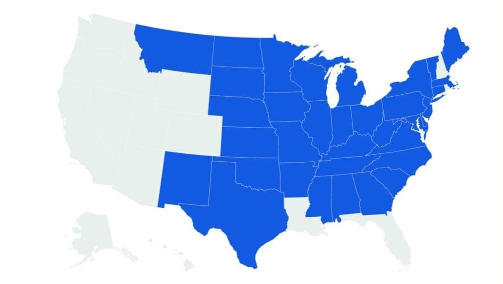 USPS Map Shows States Where Mail Might Not Be Delivered During Snow Storm