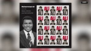 Muhammad Ali will be honored with a commemorative US postage stamp