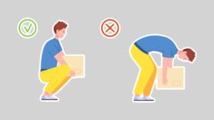 Postal Bulletin takes a look at safe lifting