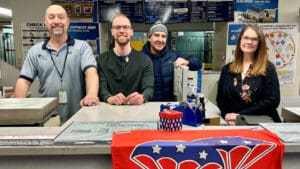 This NH Post Office delivers for service members