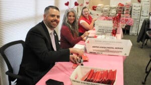 Loveland, CO, toasts 80 years of valentine remailing, and bouquets of praise for letter carriers