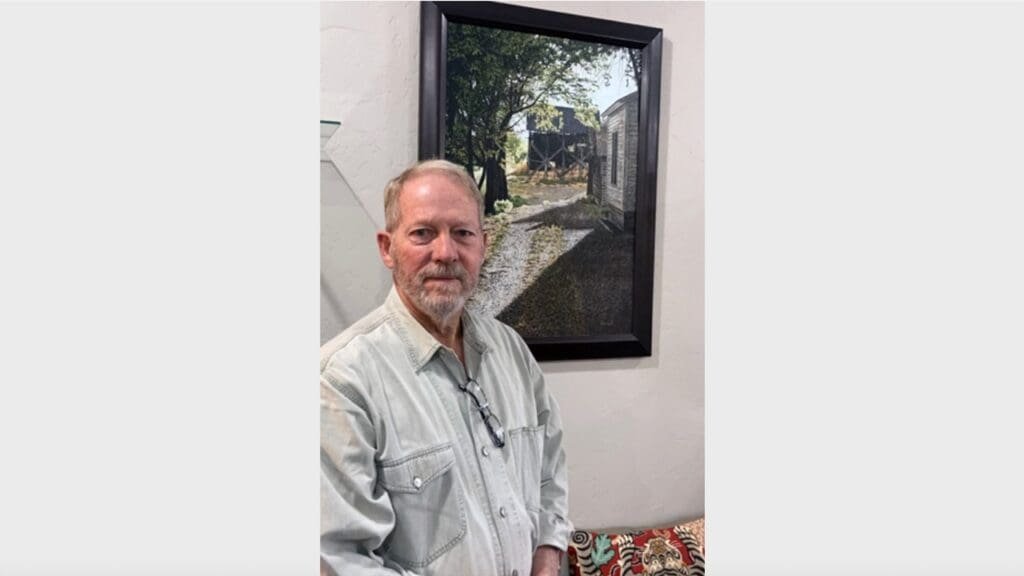This USPS electronic technician has been painting landscapes for 40 years