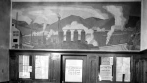 The disappearing art gallery in your post office