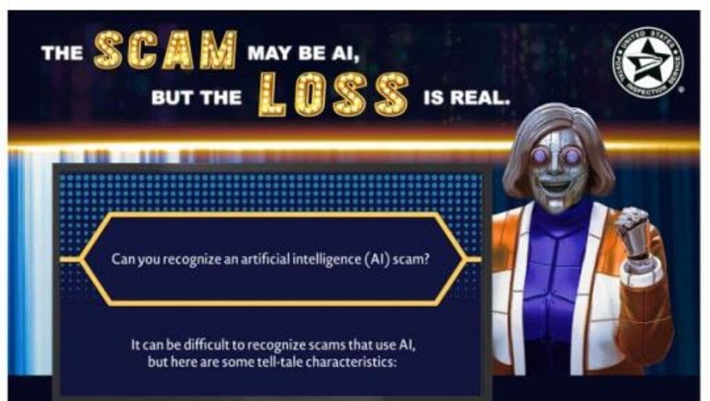 Postal Bulletin highlights how fraudsters use artificial intelligence