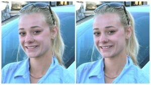 She called out her customer’s name and heard a cry for help