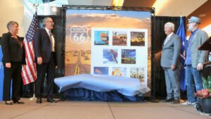 USPS dedicates its Route 66 stamps