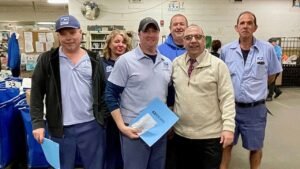 Marlborough Post Office celebrates 124 years of service from five letter-carriers