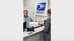 One postal employee draws on her softball skills and another raises awareness about lupus