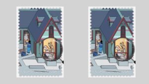 Sometimes stamps have ‘Easter eggs’