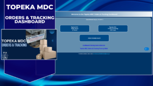 A new dashboard tracks shipments from the Material Distribution Center
