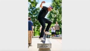This pro skateboarder-turned-letter carrier now finds spots along his route for ‘sick tricks’