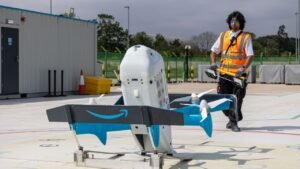 Amazon deploys drones outside U.S. for 1st time