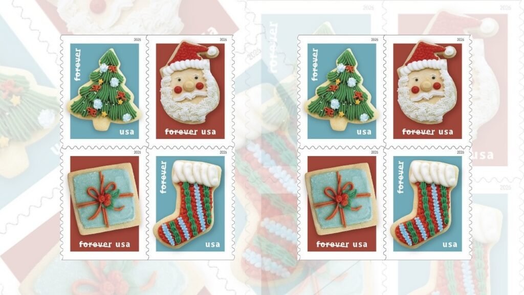 Christmas Cookie Stamp Designs for the Holidays