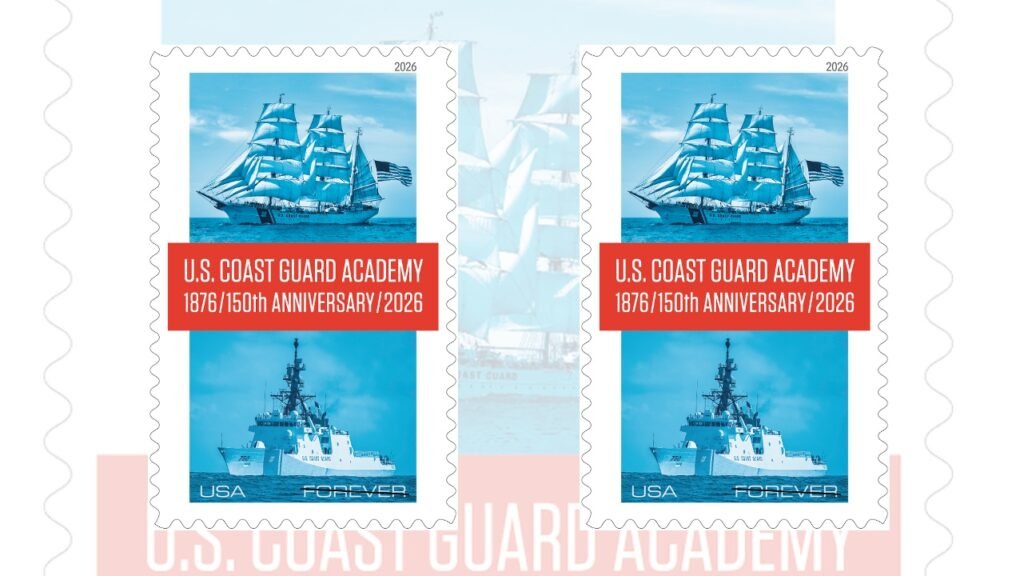 Postal Service to Issue Commemorative Stamp for U.S. Coast Guard Academy Milestone