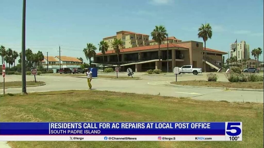 South Padre Island residents spoke out over lack of AC at local post office