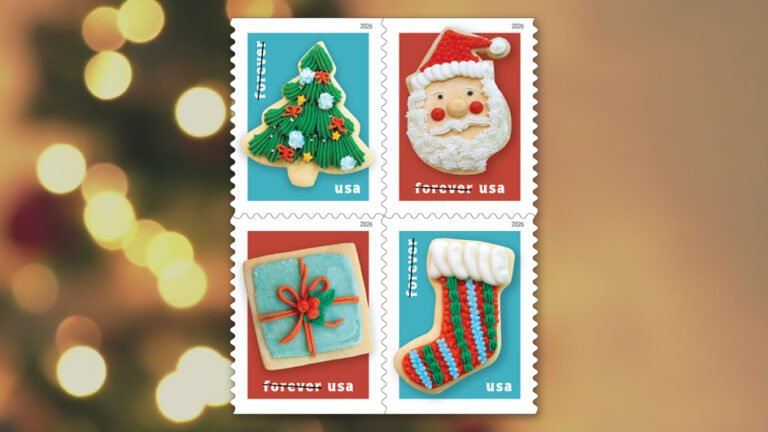 USPS celebrates Christmas cookies