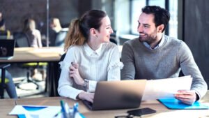 There are rules about workplace romances