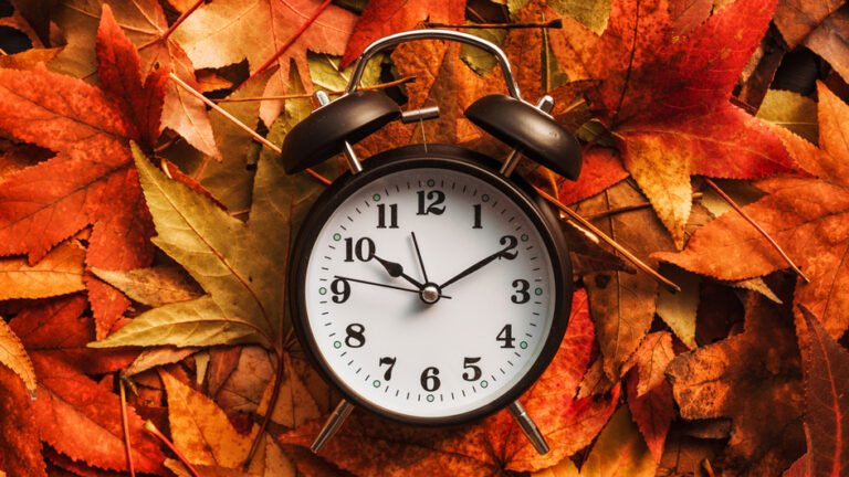 Daylight saving time ends on Sunday