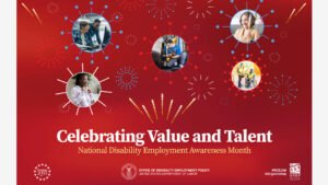October is National Disability Employment Awareness Month