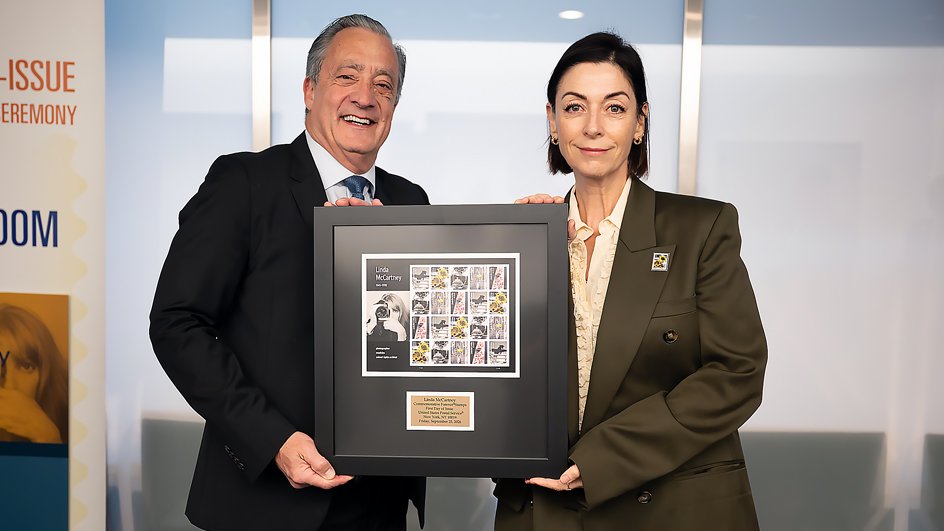 USPS dedicates Linda McCartney stamps