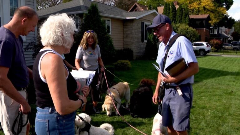 Hugs and tears and love for Syracuse mailman delivering his last letter