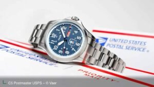 This American watch pays tribute to the 250th anniversary of the USPS